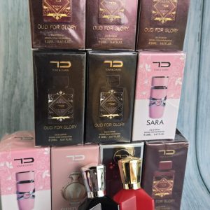 Affordable perfumes by tom and darin, 20ml, Oud for Glory Black  | Sara | Oud for Glory Red | Ophylia | Club de nuit noir