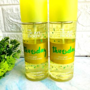 My Dear Body Mist - Monday, Thursday, Friday, Wild At Kiss Fantastic, Wild At Kiss, Malibu Lemon Blossom, Malibu Lemon Blossom Fantastic Series, Always Yours Fantastic Series, Amber Touch, Hissing Miggle, Summer Freshes mist